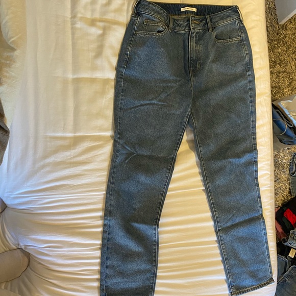 PACSUN Medium Wash Mom Jeans - Picture 3 of 7